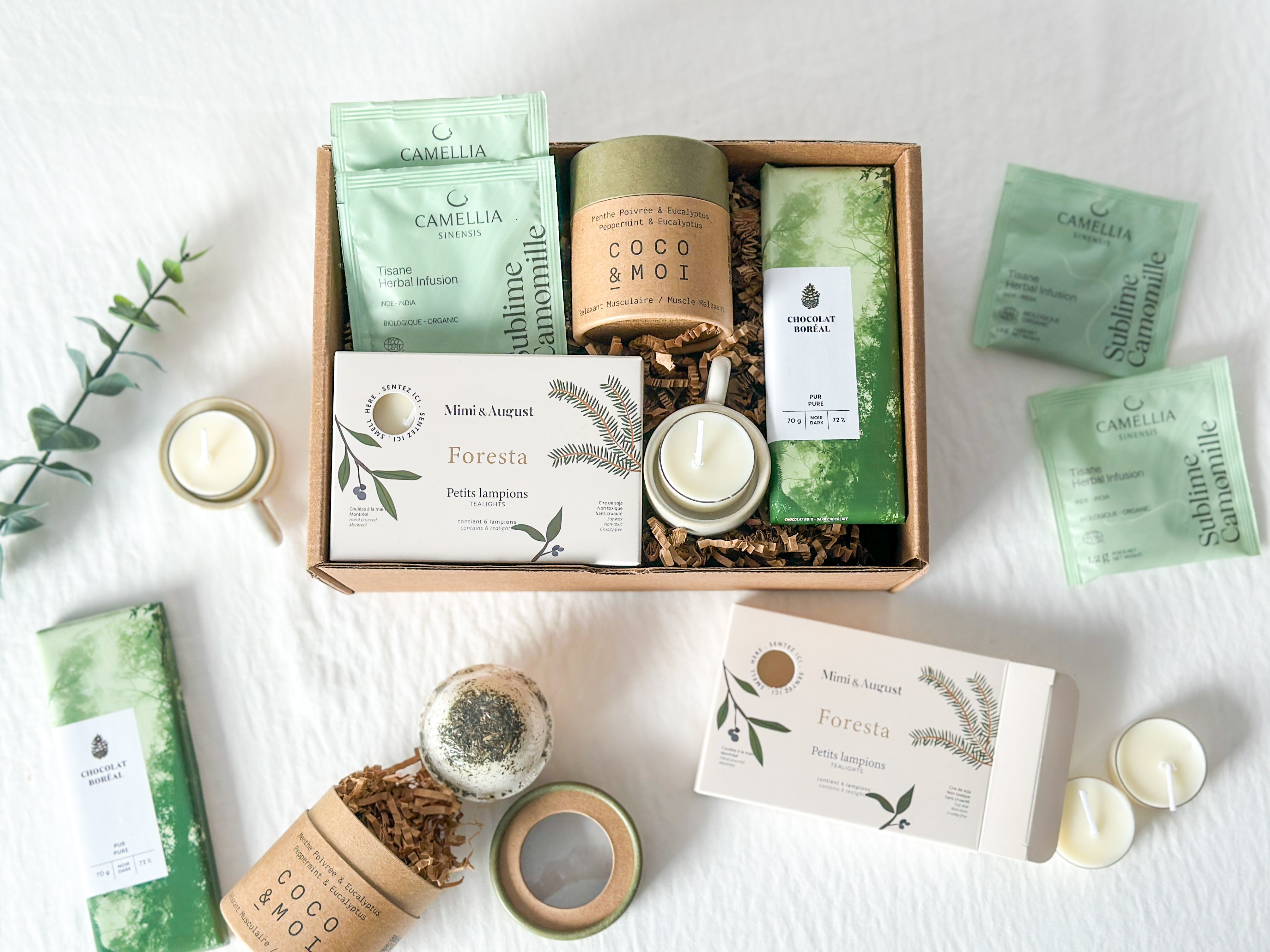 Boîte cadeau Dans nos pensées - – Shop moi ça