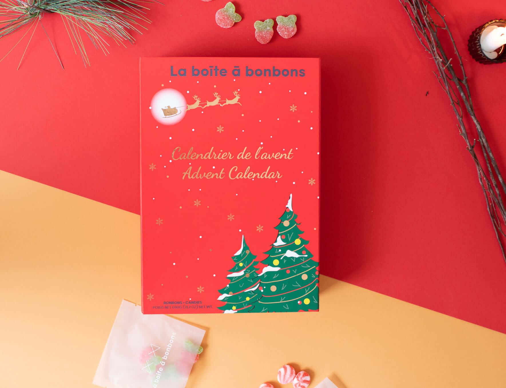 calendrier de l'avent fait au quebec