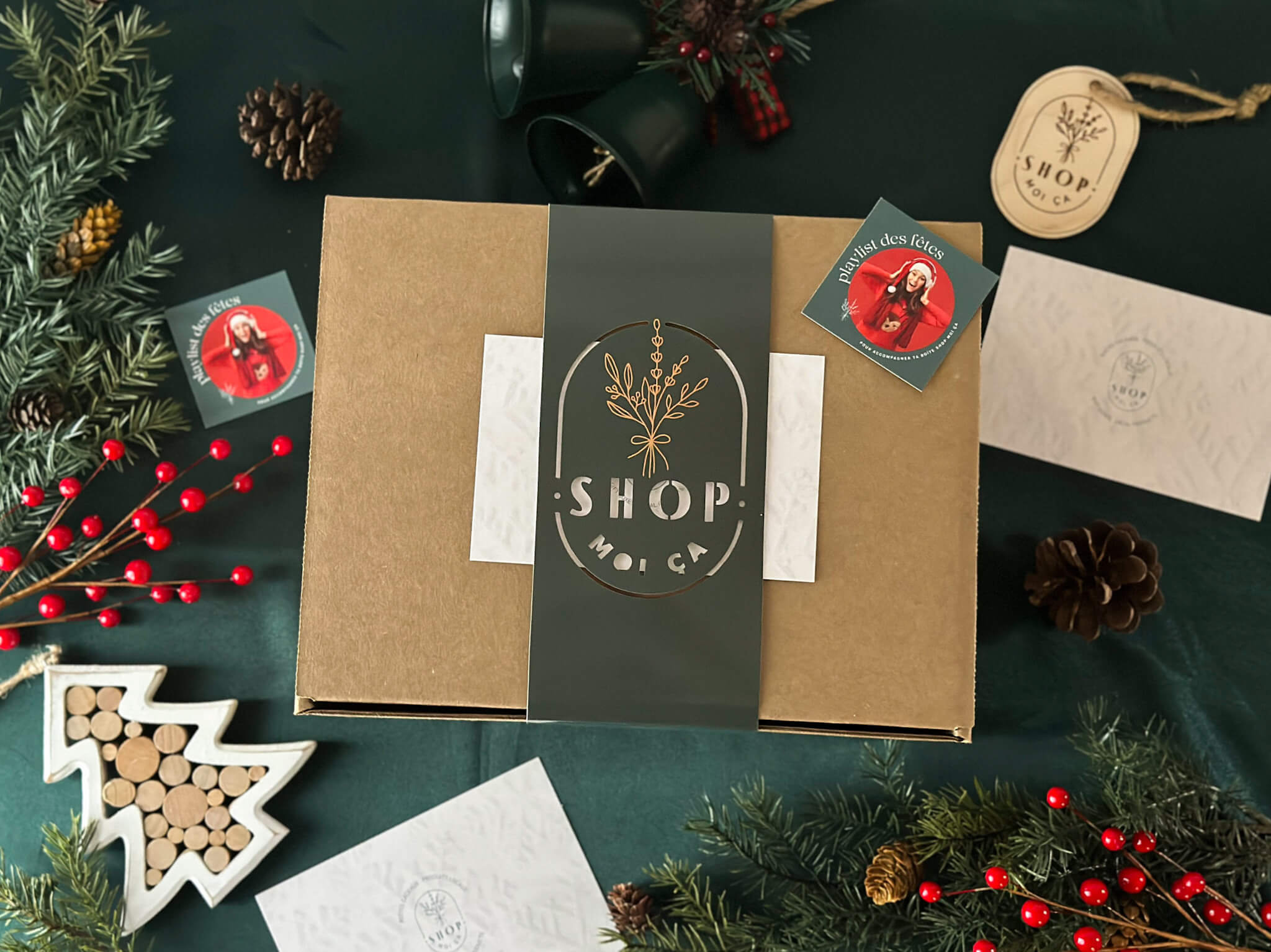 boite cadeau de produits locaux pour cadeau de noel