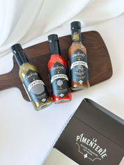 Coffret de sauces piquantes La Pimenterie