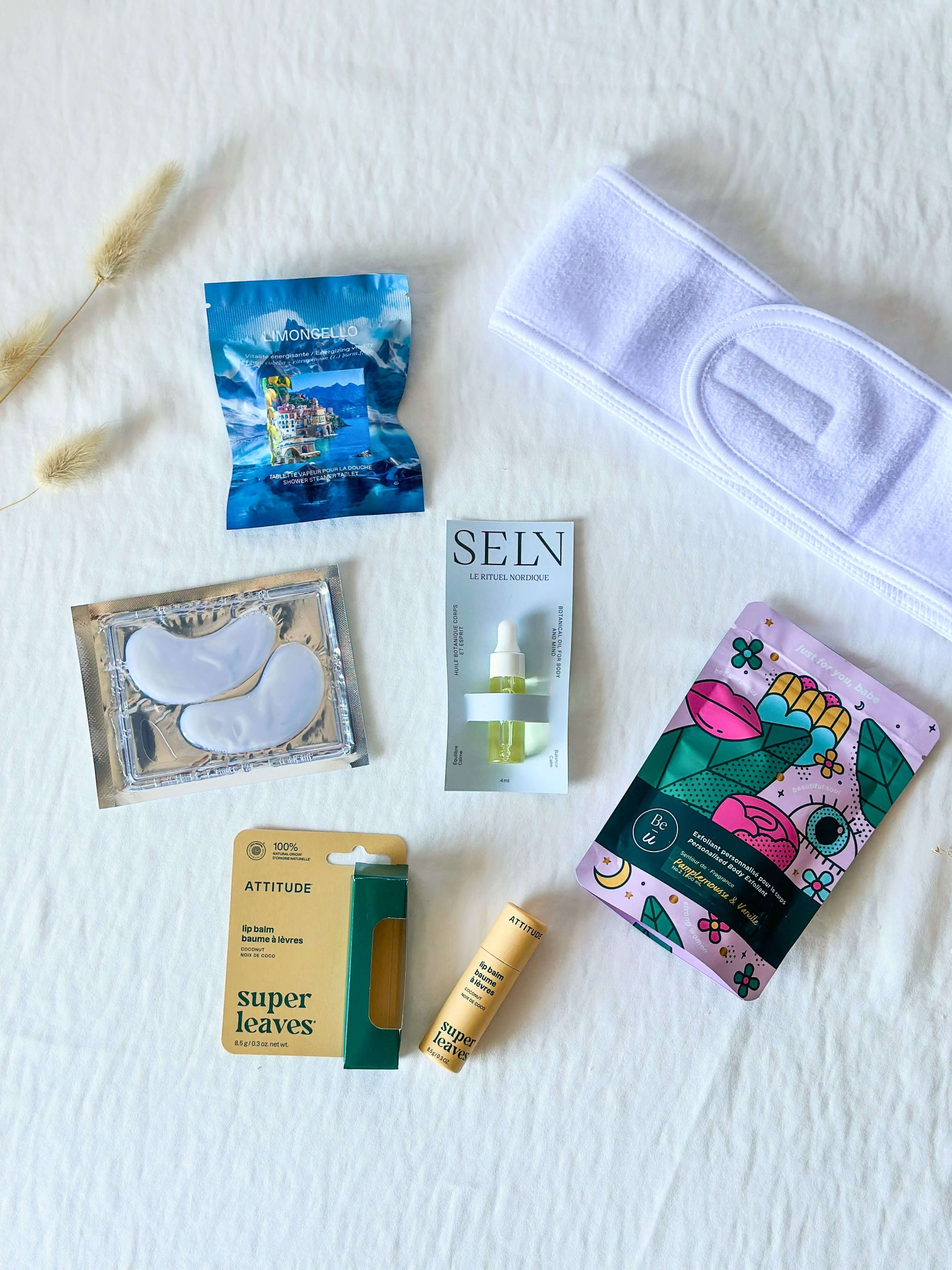 Boîte découverte douche-beauté