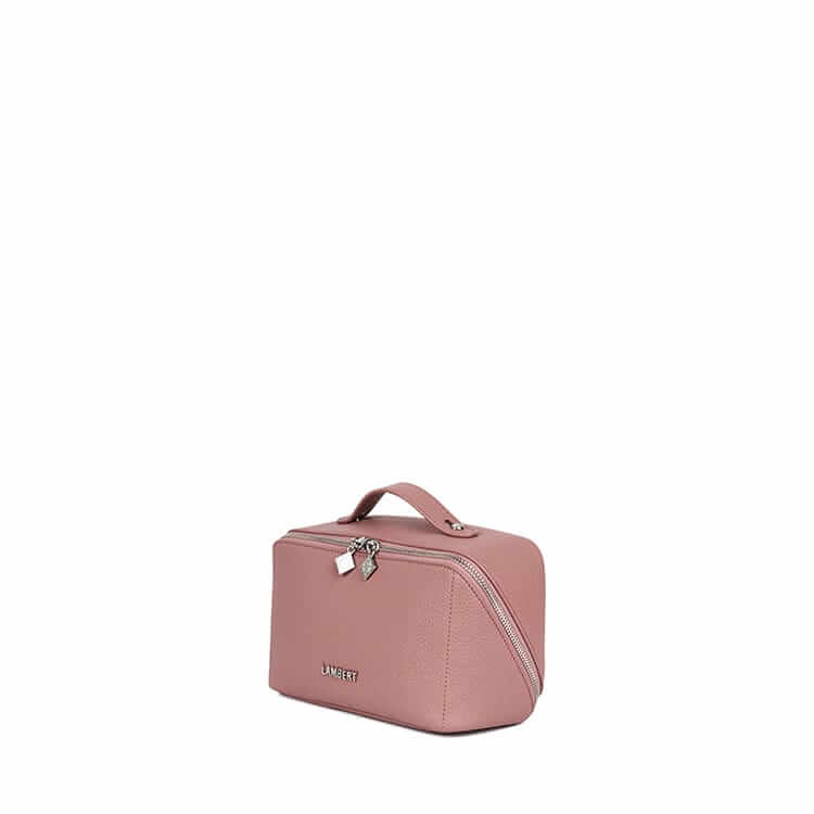Trousse à maquillage en cuir vegan La Jolie de Lambert