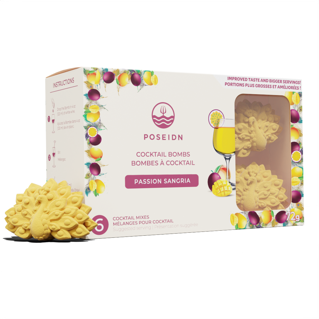 Ensemble de bombes à cocktail 3D Poseidn