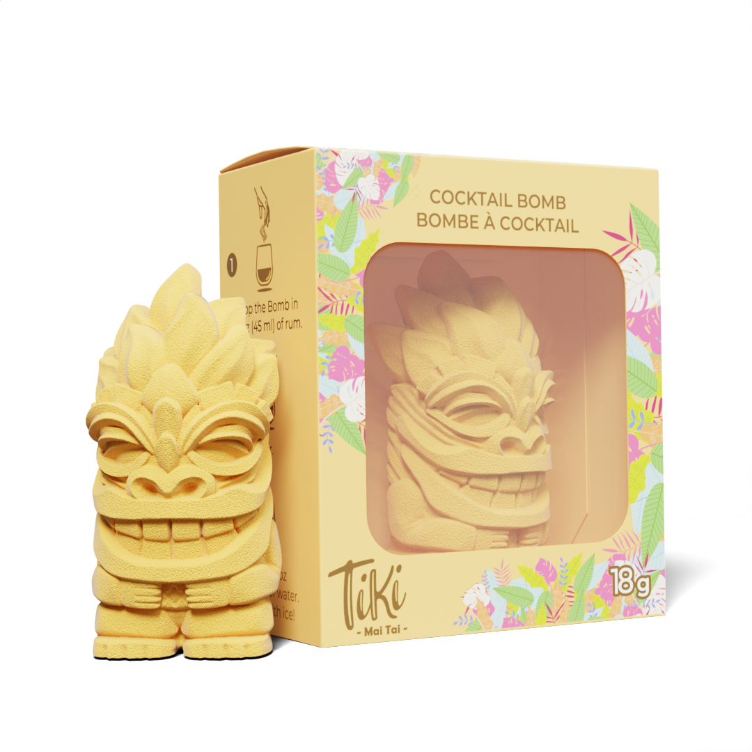 Bombe à cocktail 3D format individuel