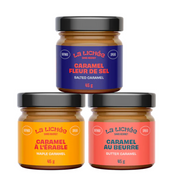 Trio de caramel de La Lichée