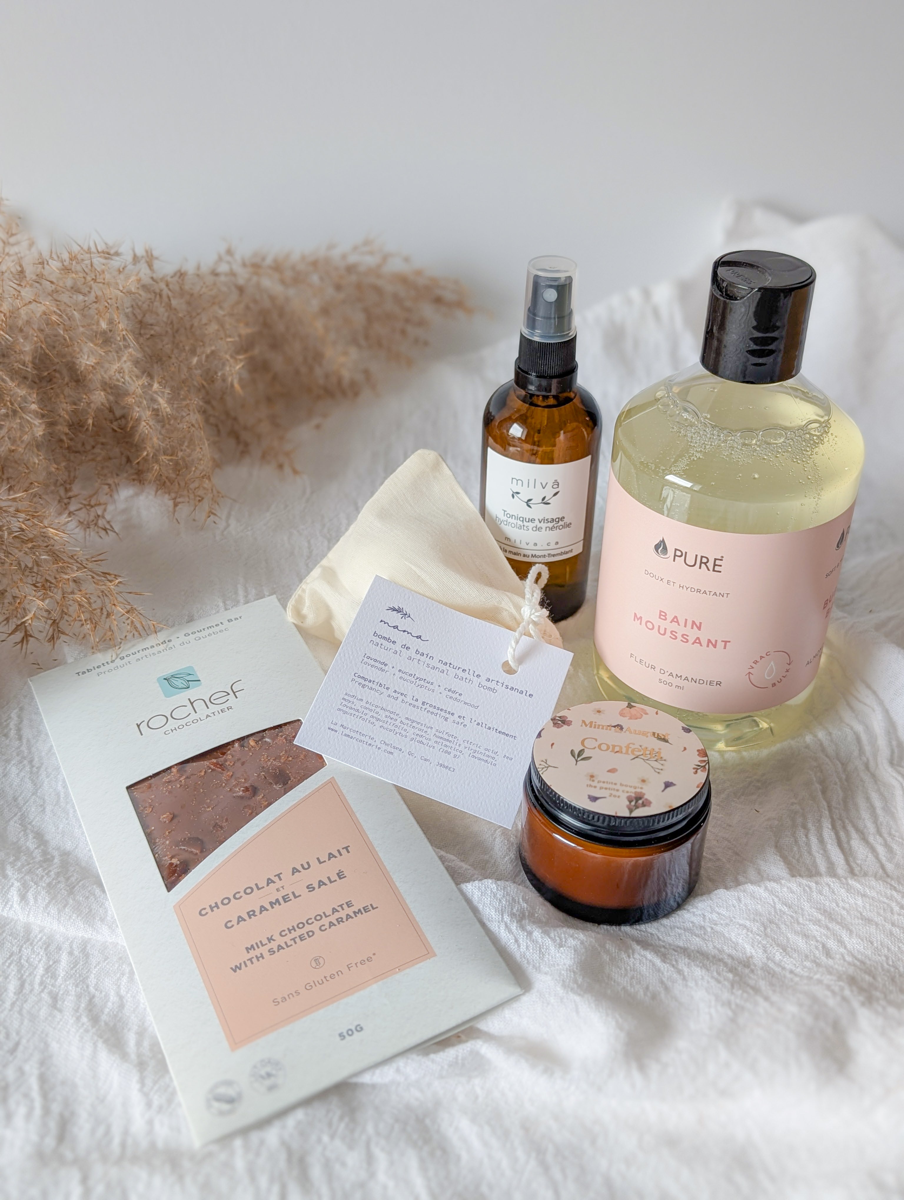 Bonifie une boîte naissance avec un ajout pour maman