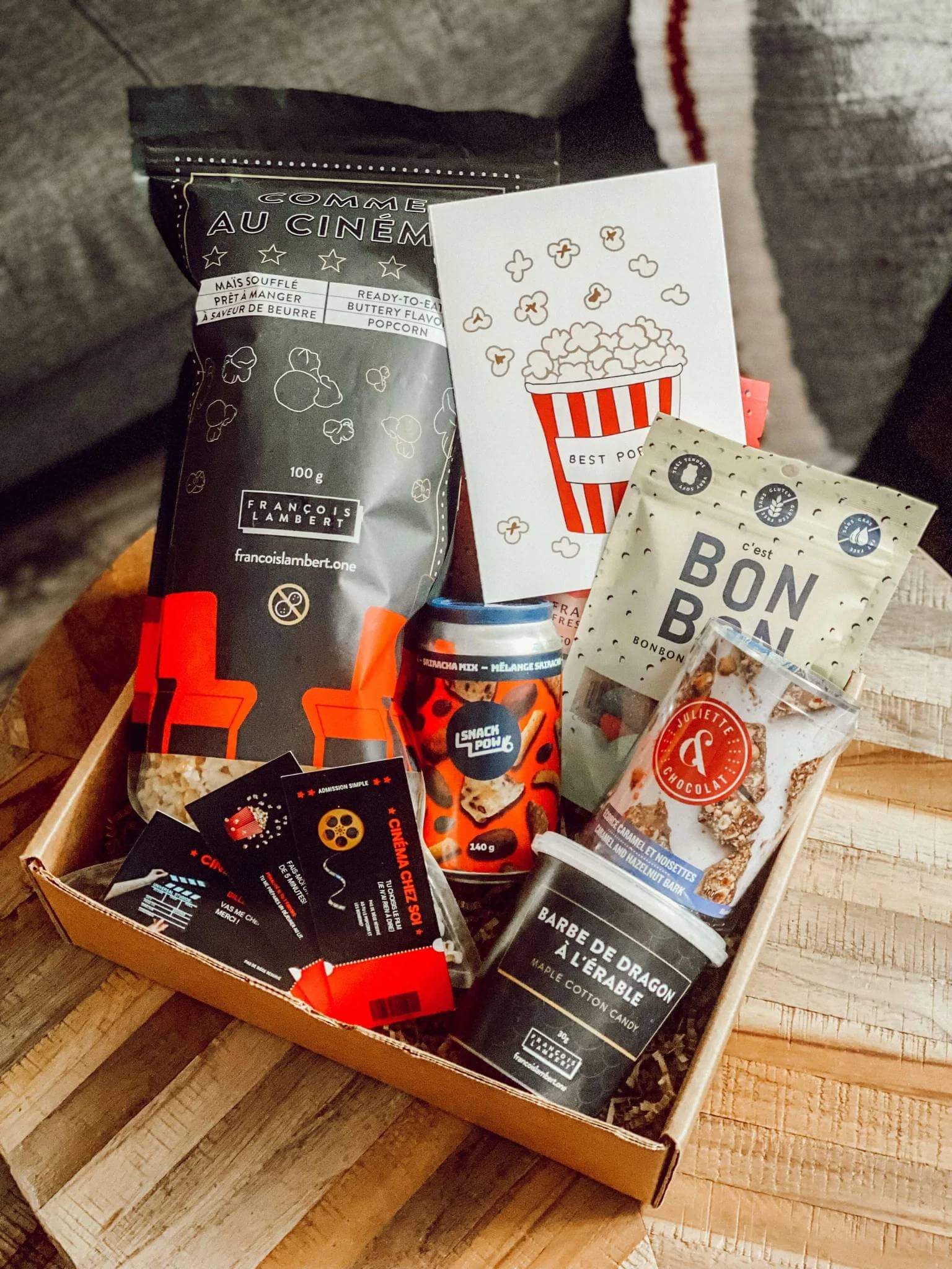 La boîte cinéma maison