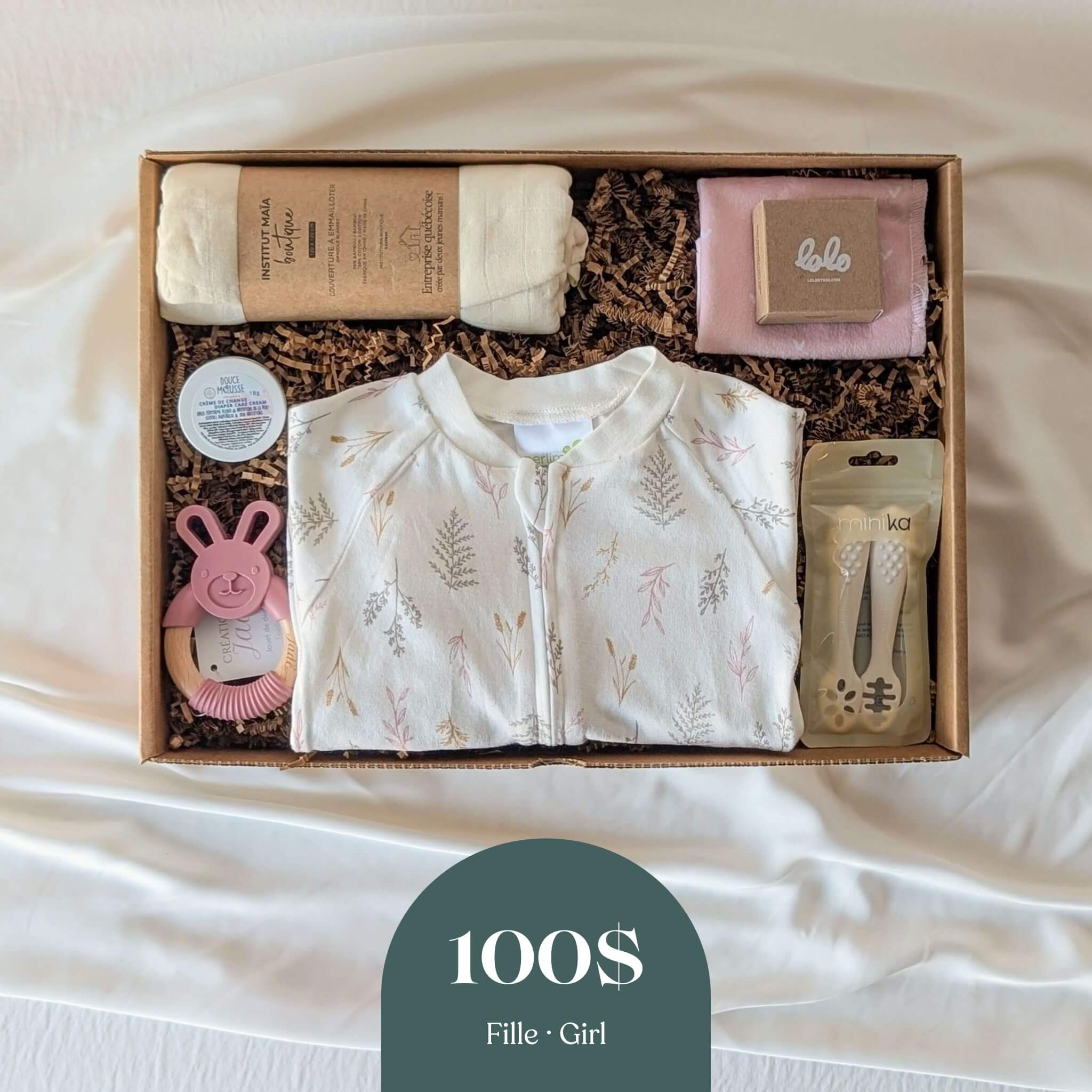 SUAPOZ Pack Porte Souris Et Boîte à Dents Bébé - Boîte Souvenirs Naissance Garçon Fille En Bois Naturel