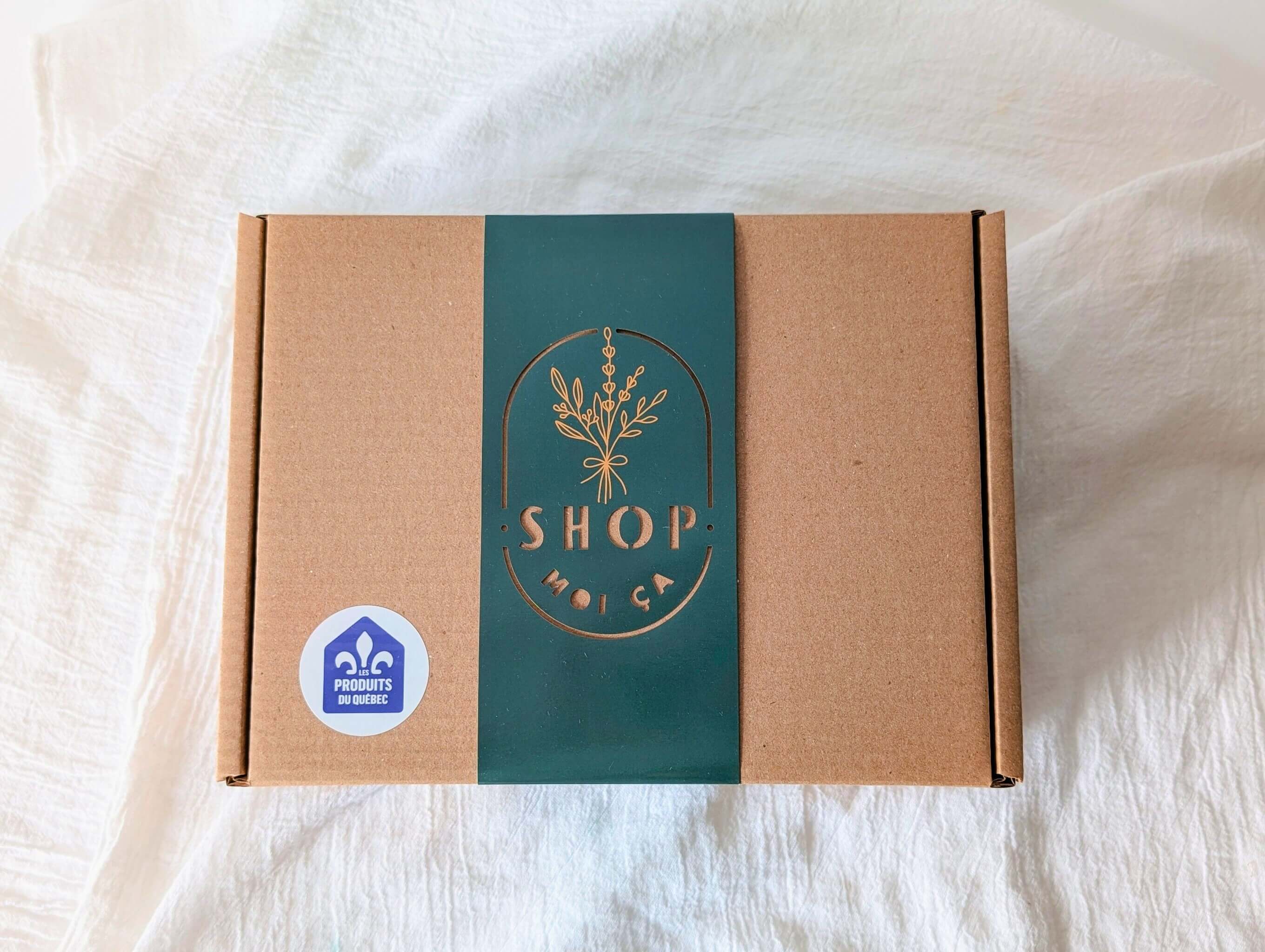 Boîte bien-être vérifiée par Les Produits du Québec