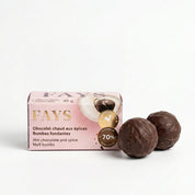 Bombes fondantes à chocolat chaud