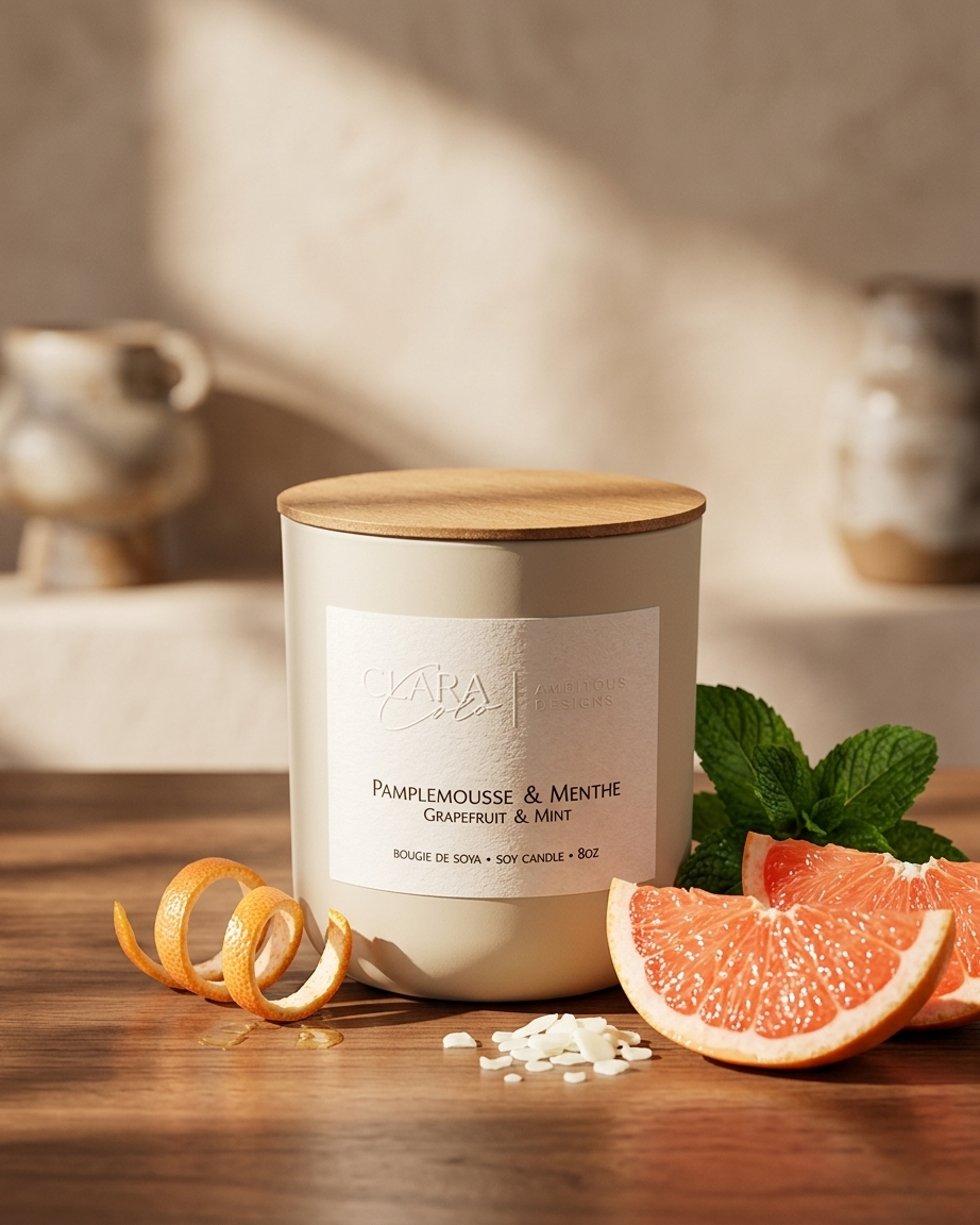 8oz Candle by Clara Coco