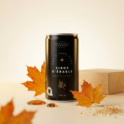 Canette de sirop d'érable 100% pur avec couvercle hermétique
