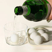 Bombes à cocktail Gin tonic version balles de golf