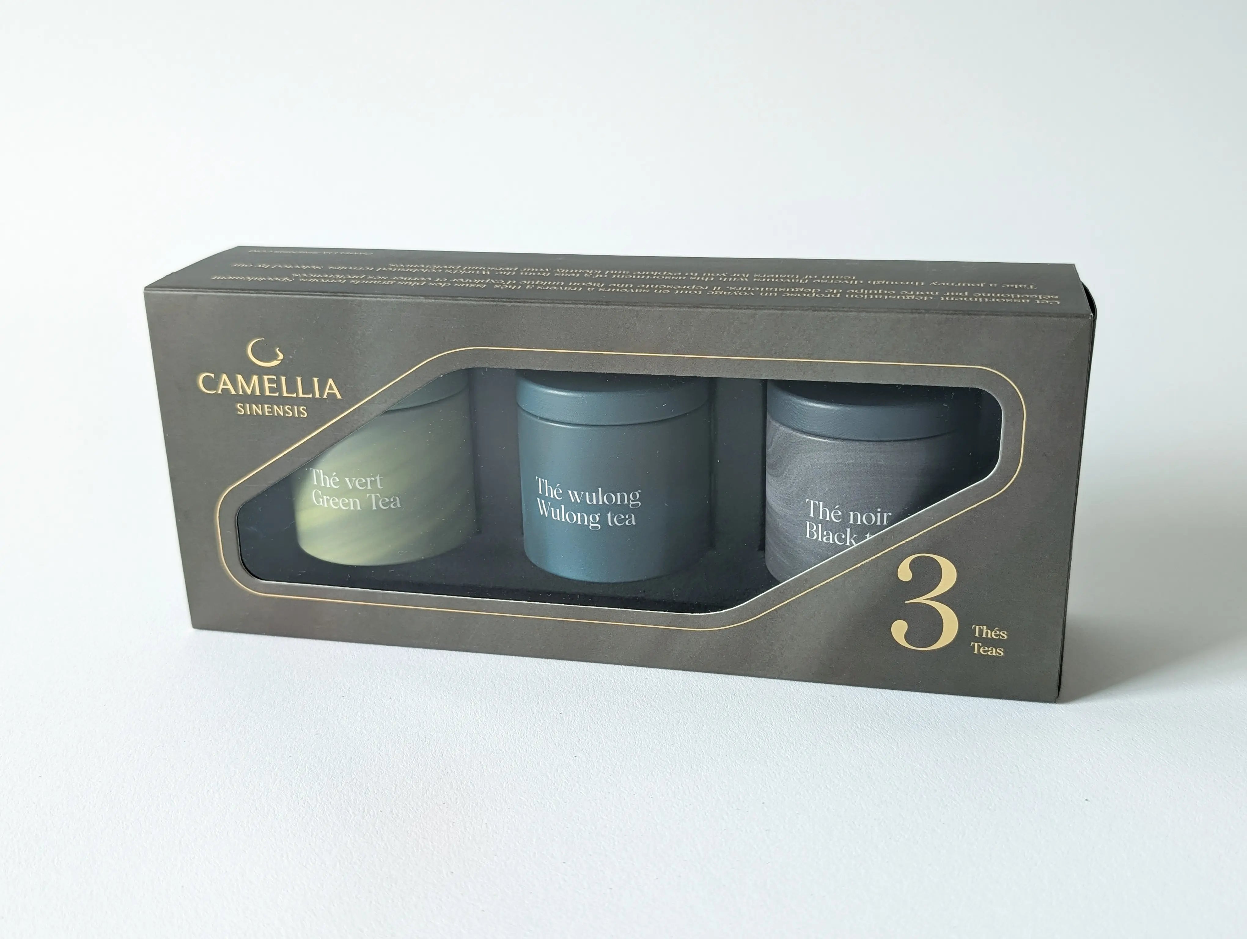 Coffret découverte de thés Camellia Sinensis