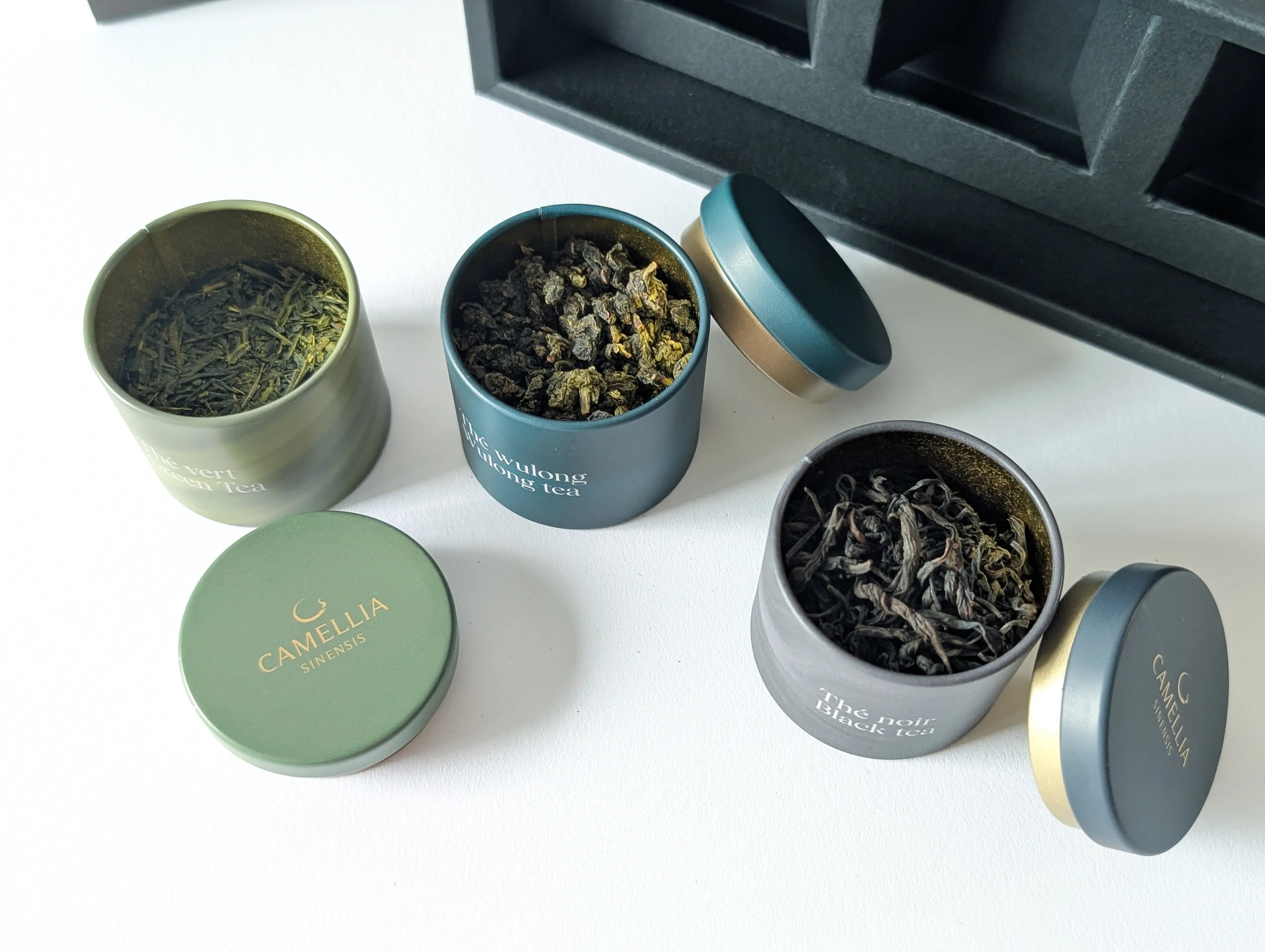 Coffret découverte de thés Camellia Sinensis