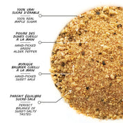 Bûche avec mélange d'épices traditionnel