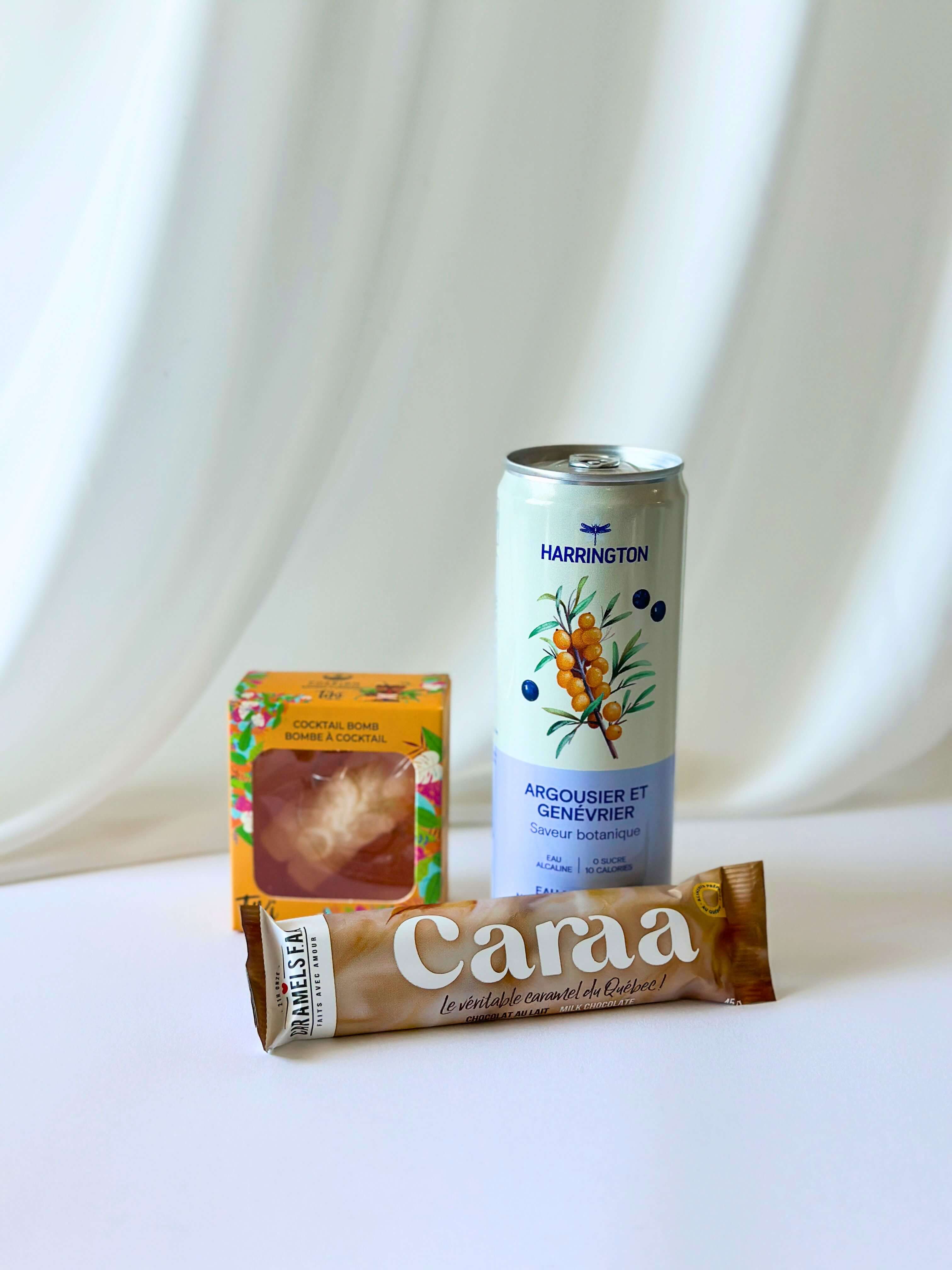 ensemble cadeau gourmand pour professeur et éducatrice produits québécois locaux petit prix