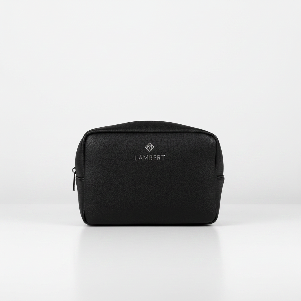 Trousse en cuir vegan La Zoe de Lambert