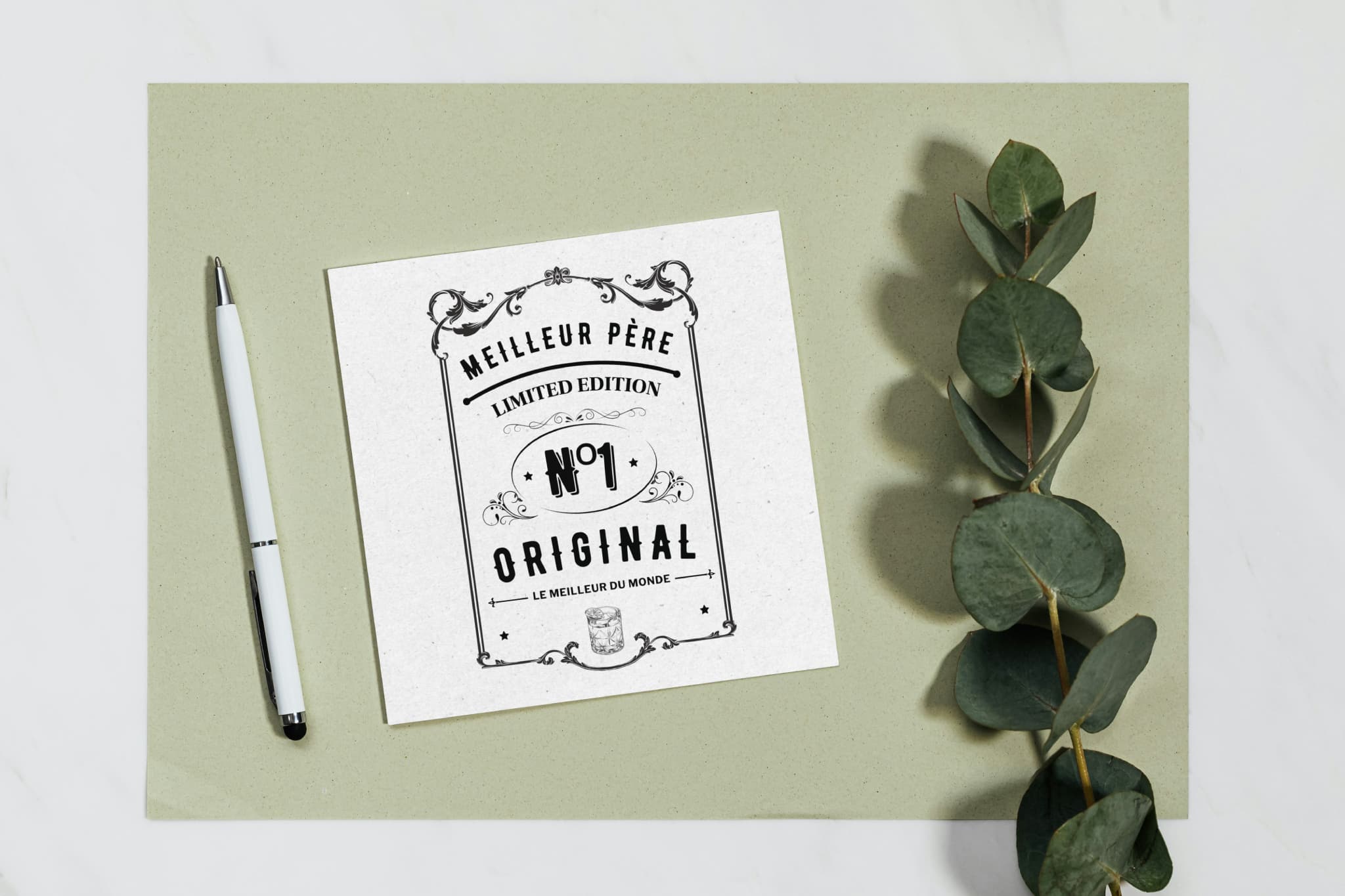 Greeting card - Best dad