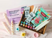 Boîte créative Peinture sur chandelle et bougeoir