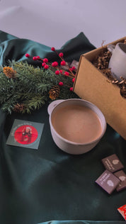 boite cadeau chocolat chaud noel