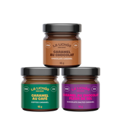 Trio de caramel de La Lichée