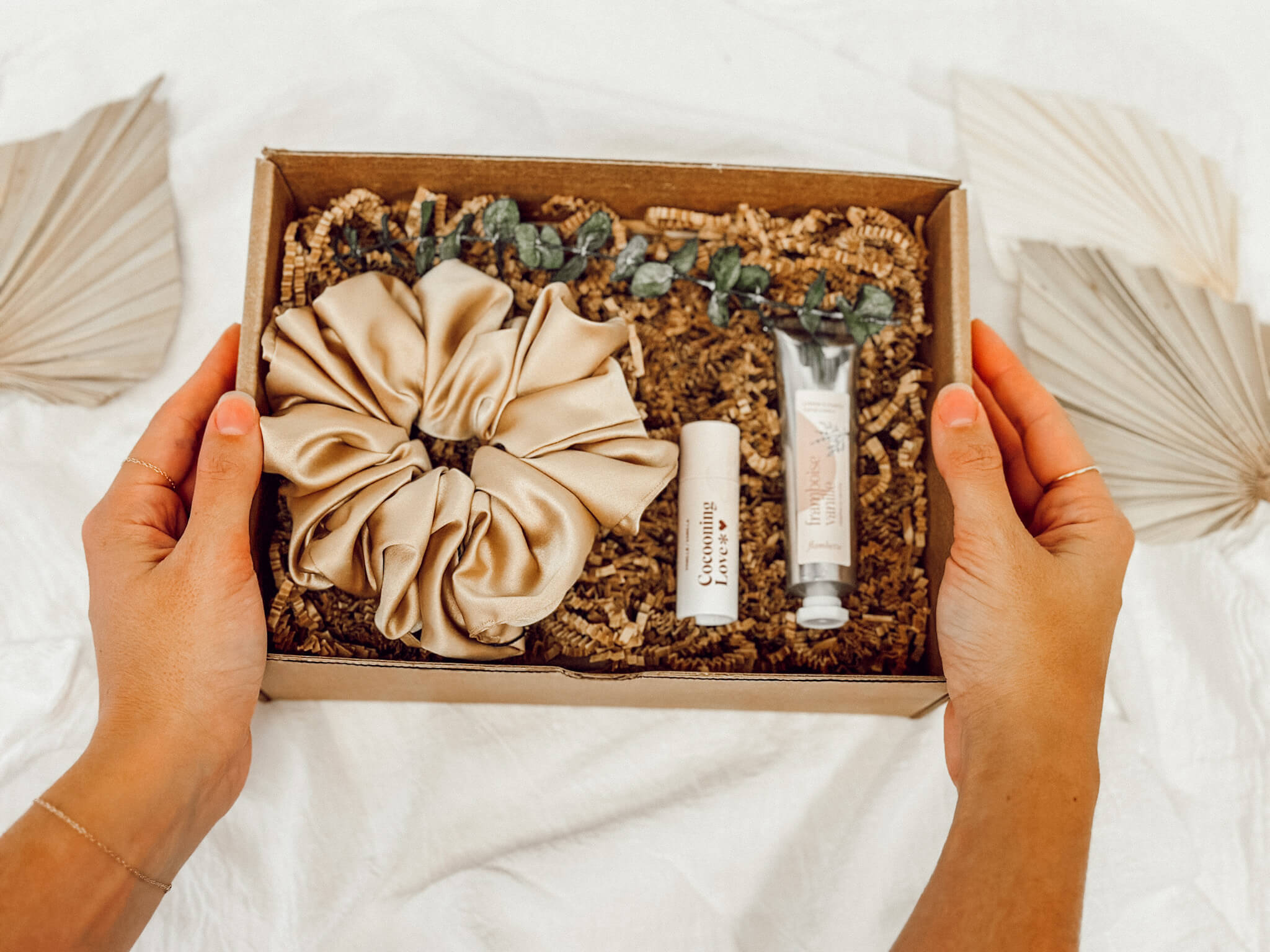 boite cadeau vanille chouchou baume a levres et creme a main