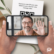 ajoutez un message vidéo ou audio à la boite cadeau