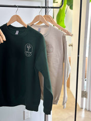 Chandail crewneck Shop moi ça Vert
