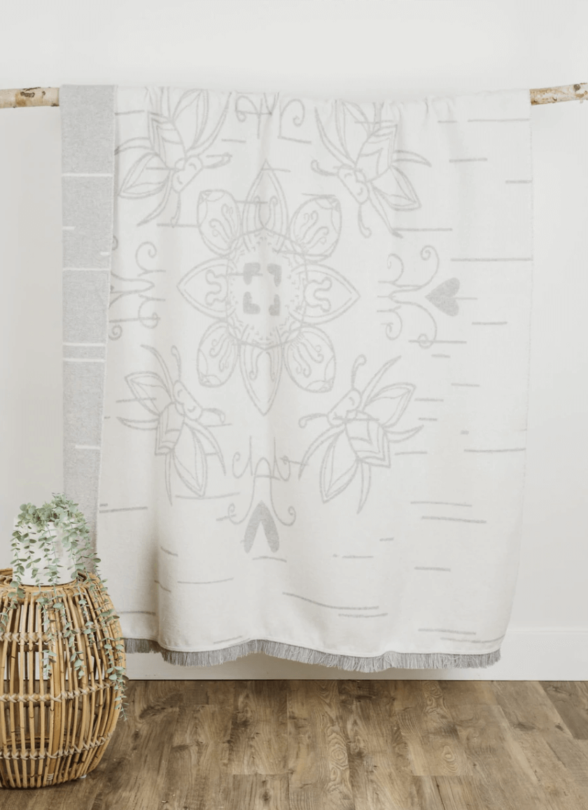 Couverture écoresponsable Birch Bark de MINI TIPI