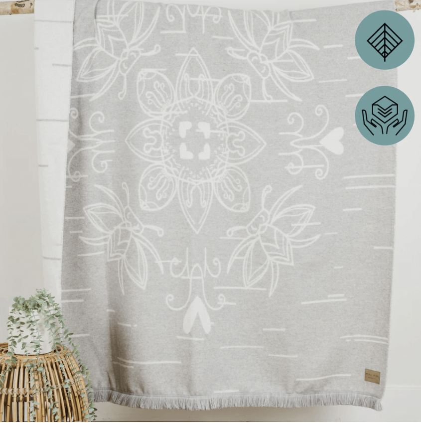 Couverture écoresponsable Birch Bark de MINI TIPI