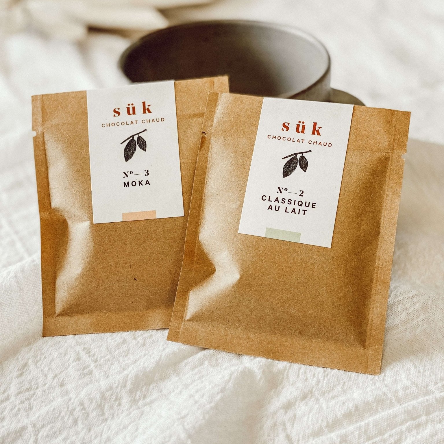 chocolat chaud en sachet 