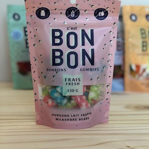 Sac de bonbons format 150 G jujubes mélange oursons lait frappé de C'est BONBON - La boîte à bonbons