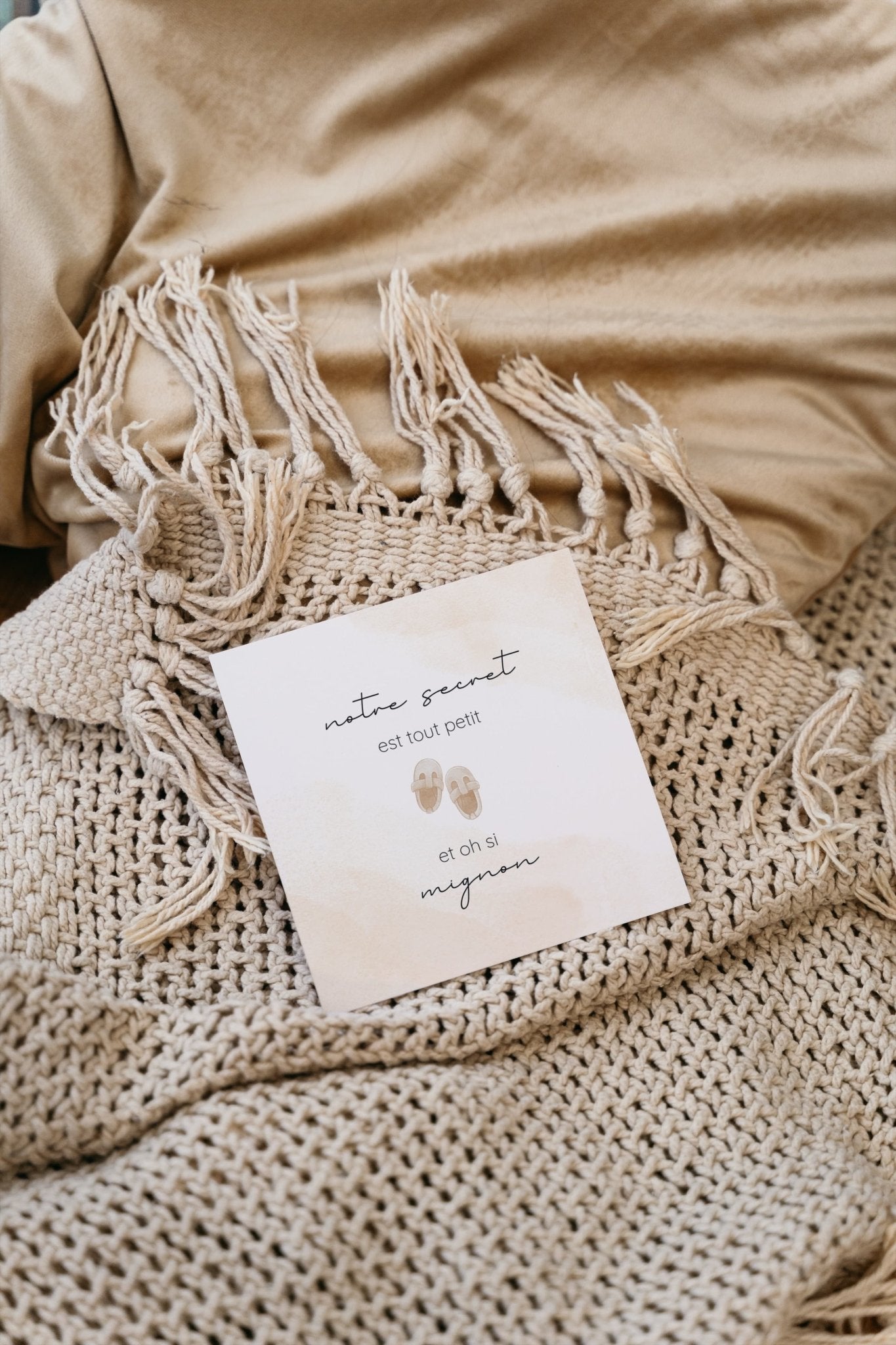 Carte de souhaits - Bébé en route