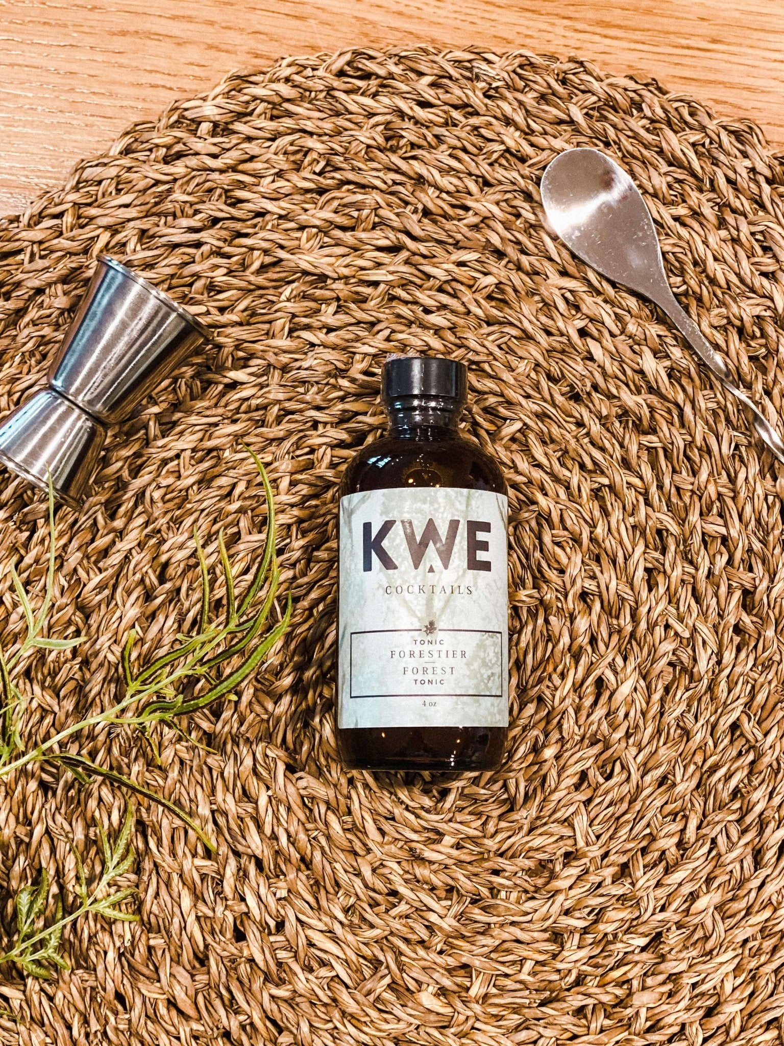 Sirop/Tonic cocktail KWE 4oz