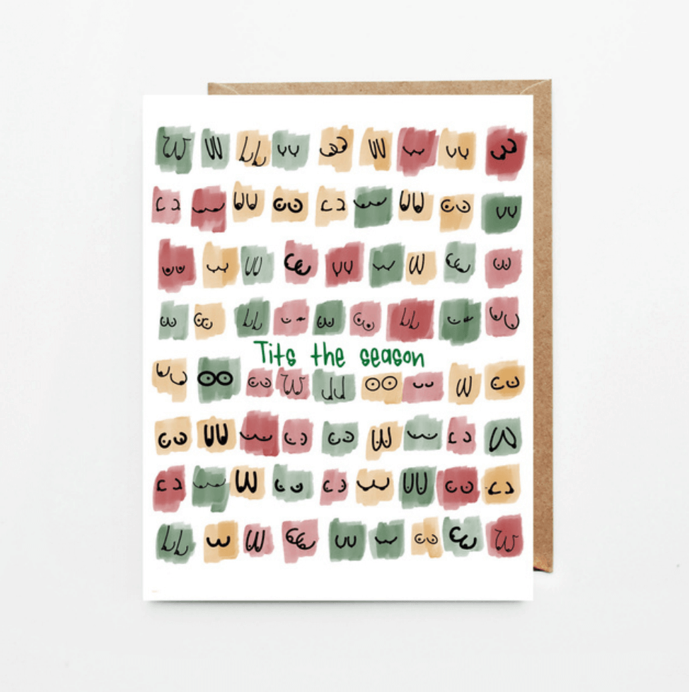 Carte de souhaits - Tits the season